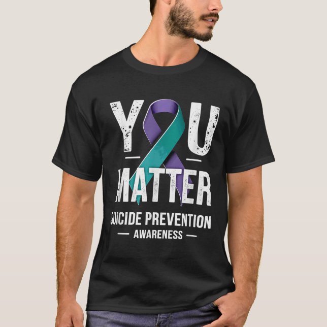Camiseta You Suicide Prevention Awareness  (Anverso)