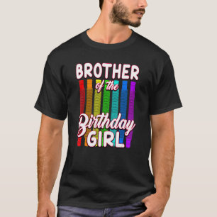 Camiseta You Tube pop de cumpleaños - hermano del Chica de 