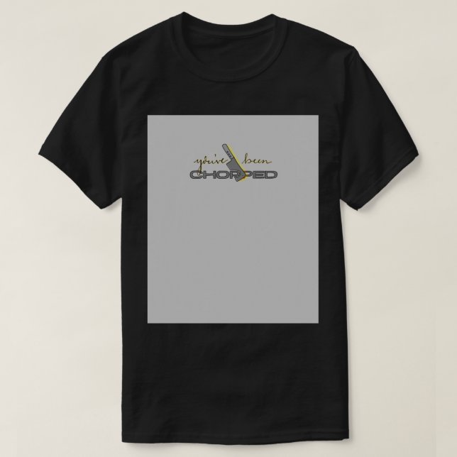 Camiseta You&x27;has sido cortado Apron (Diseño del anverso)