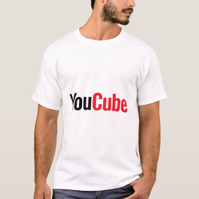 Camiseta "YouCube "  fake brand  (Anverso)