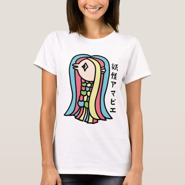 Camiseta Youkai Amabie (Anverso)