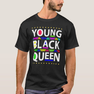 Camiseta Young Black Queen Black History Month Girls Kids