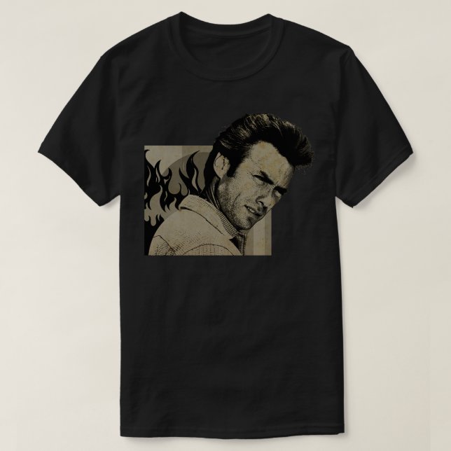 Camiseta Young Eastwood Magazine (Diseño del anverso)
