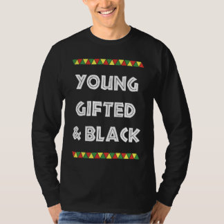 Camiseta young ed and black Black History