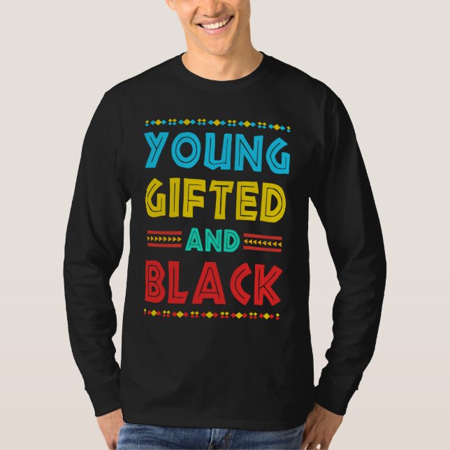 Camiseta Young ed Black4 Black Magic Girl and Black History (Anverso)
