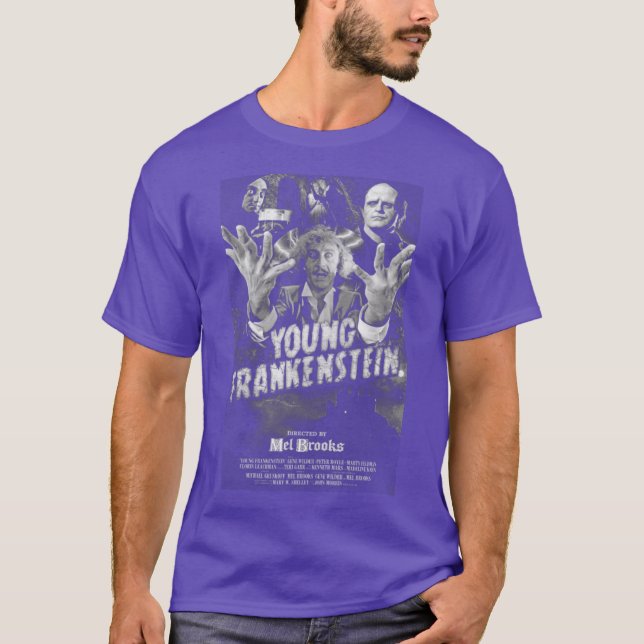 Camiseta Young Frankenstein retro (Anverso)