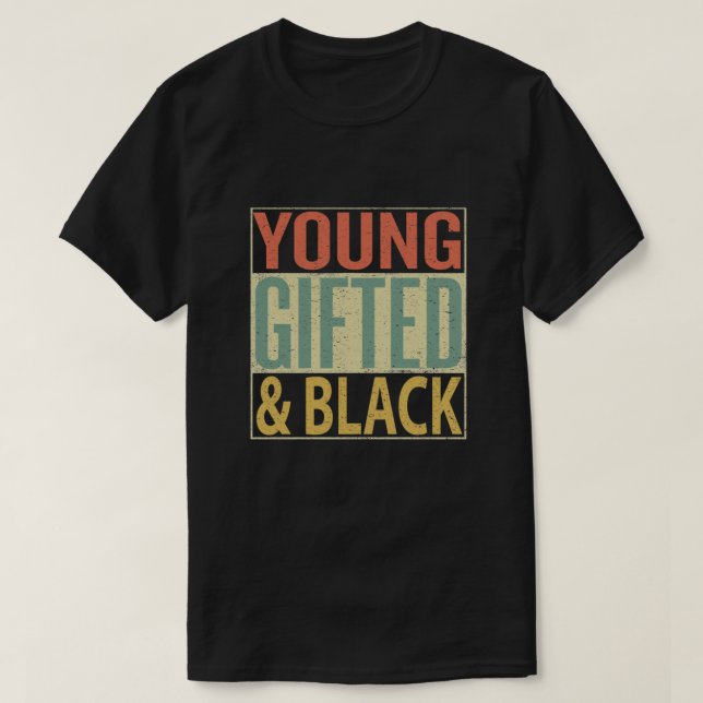 Camiseta Young Gifted y Black Essential (Diseño del anverso)