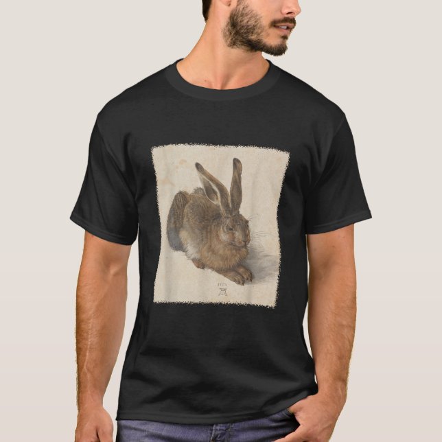 Camiseta Young Hare Field Hare by Albrecht Durer Renaissanc (Anverso)