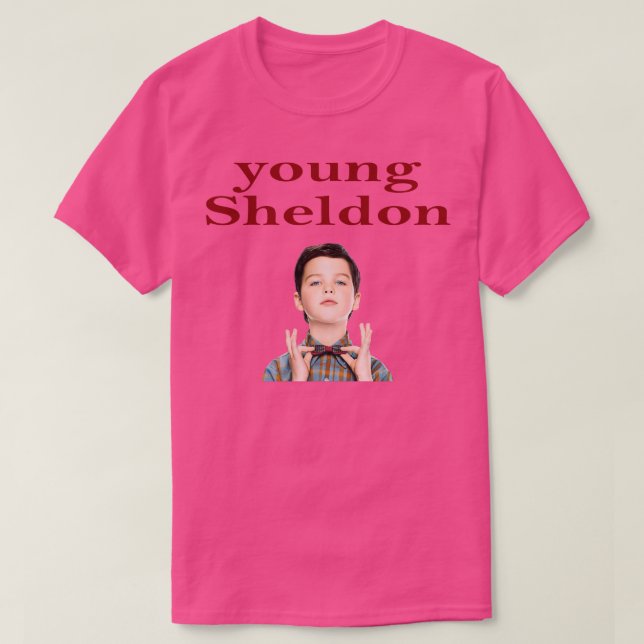 CAMISETA YOUNG SHELDON (Diseño del anverso)