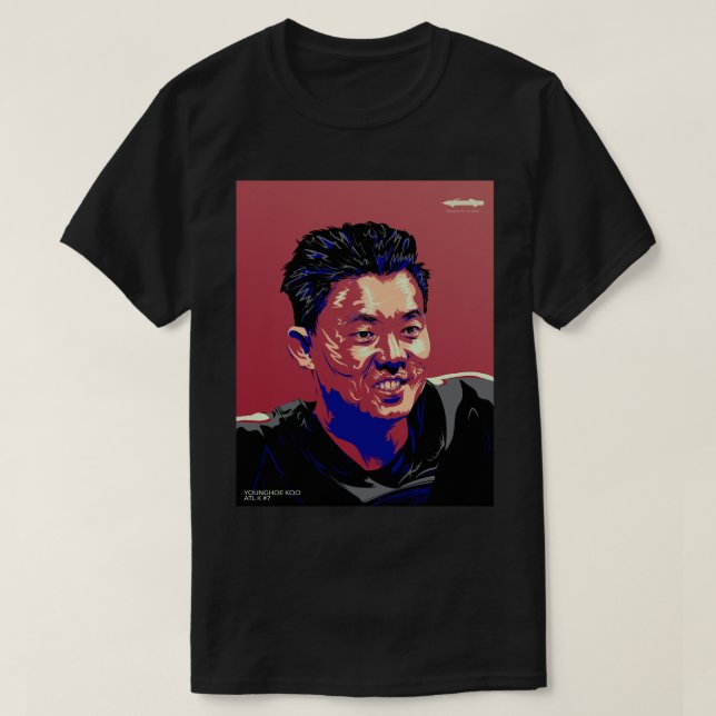 Camiseta Younghoe Koo Falcons Kicker Classic T Shirt (Diseño del anverso)