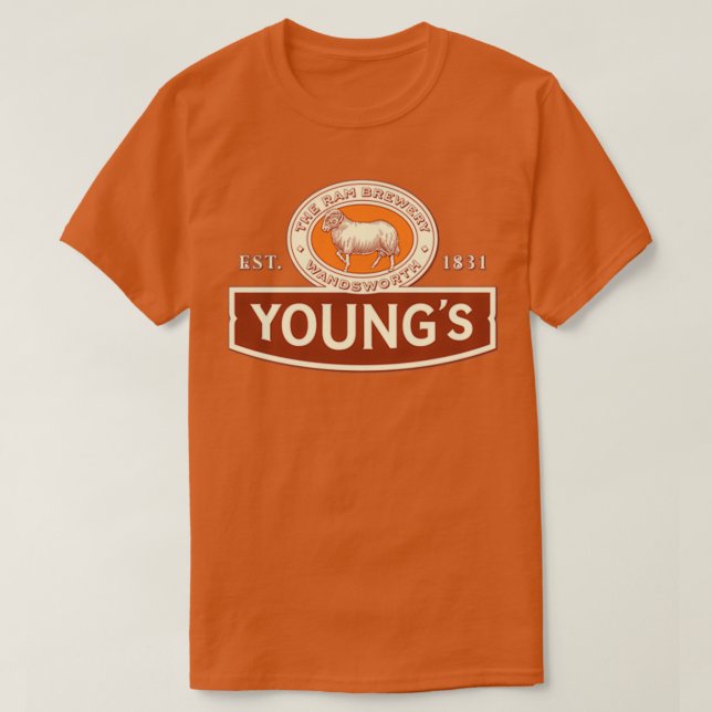 Camiseta YoungsRam Brewery T (Diseño del anverso)