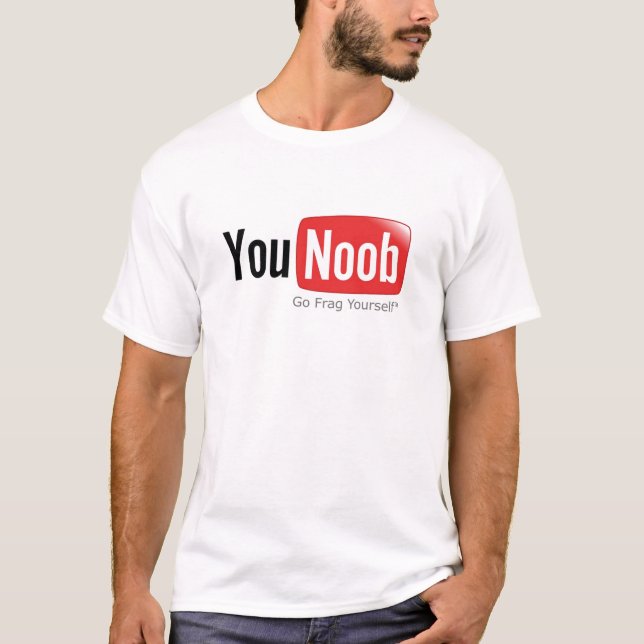 Camiseta YouNoob (Anverso)