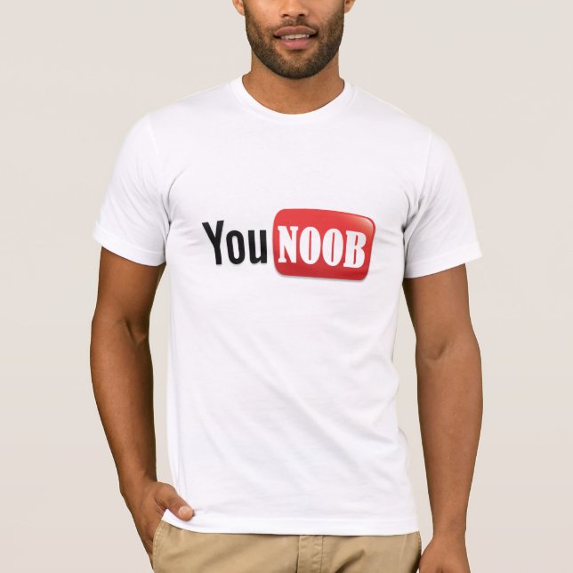 Camiseta YouNoob (clásico) (Anverso)