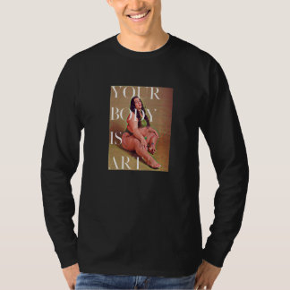 Camiseta Your Body is Art - Fat Positive Self Care Premium