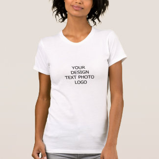 Camiseta Your Design Logo Monogram Name Woman