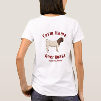 Camiseta Your Farm Boer Goats