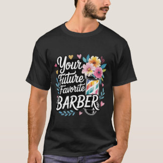 Camiseta Your Future Favorite Barber Cut Hairstylist Expert