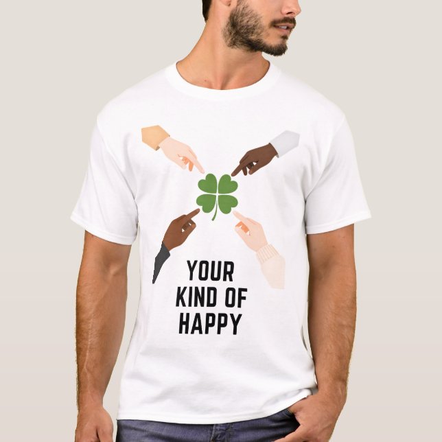 Camiseta Your Kind Of Happy Minimal Mens T Shirt (Anverso)