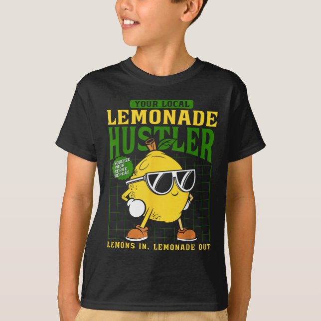 Camiseta Your Local Lemonade Hustler Funny Lemon Stand Boss (Anverso)