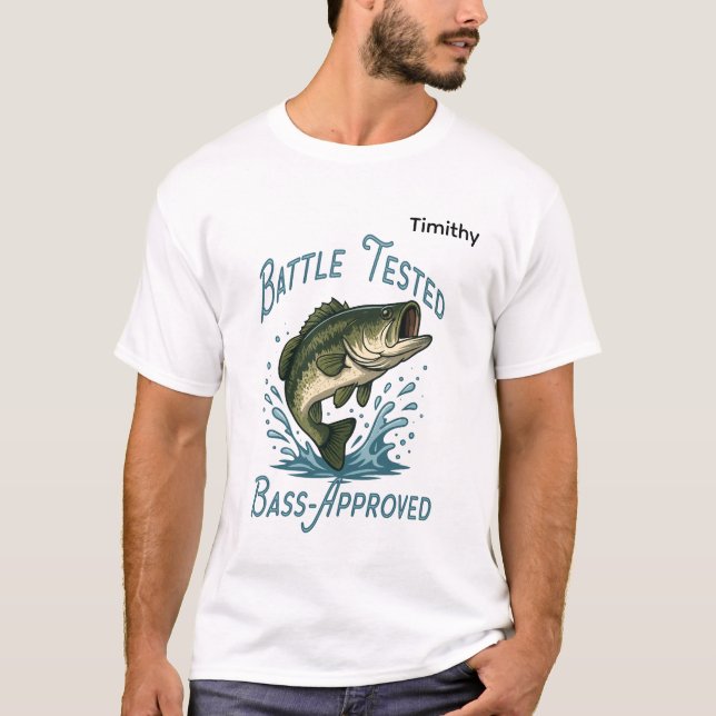 Camiseta Your Next Big Catch Fishing Illustration (Anverso)