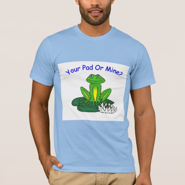 Camiseta Your Pad or Mine - Men's Baby Blue (Anverso)
