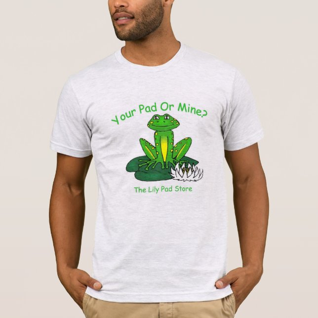 Camiseta Your Pad or Mine - Men's Light Gray (Anverso)