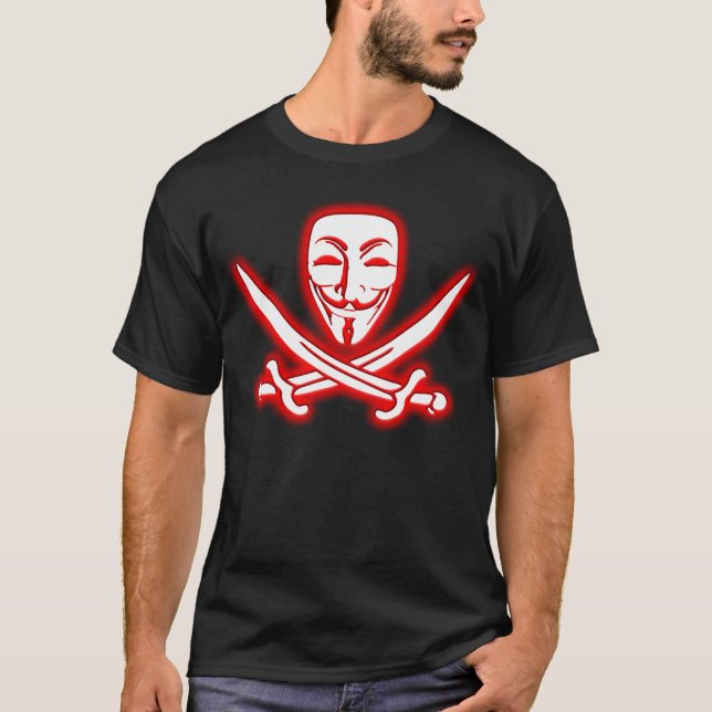 Camiseta YourAnon (ROJO) (Anverso)