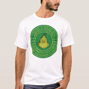 Camiseta You're a Mean One Mister Grinch Badge