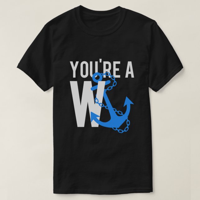 Camiseta Youre A Wanker (Diseño del anverso)