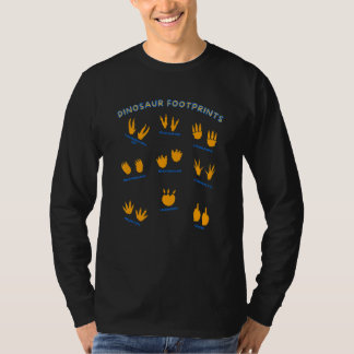 Camiseta You're Fooled Wrong Dinosaurs Paws Footprints Note