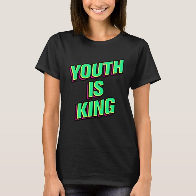 Camiseta Youth Is King (Anverso)