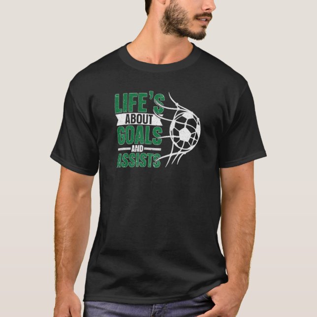 Camiseta Youth Soccer Boys  Soccer for Men Women (Anverso)