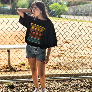 Camiseta YOUTH UNISEX Retro Softball TShirt