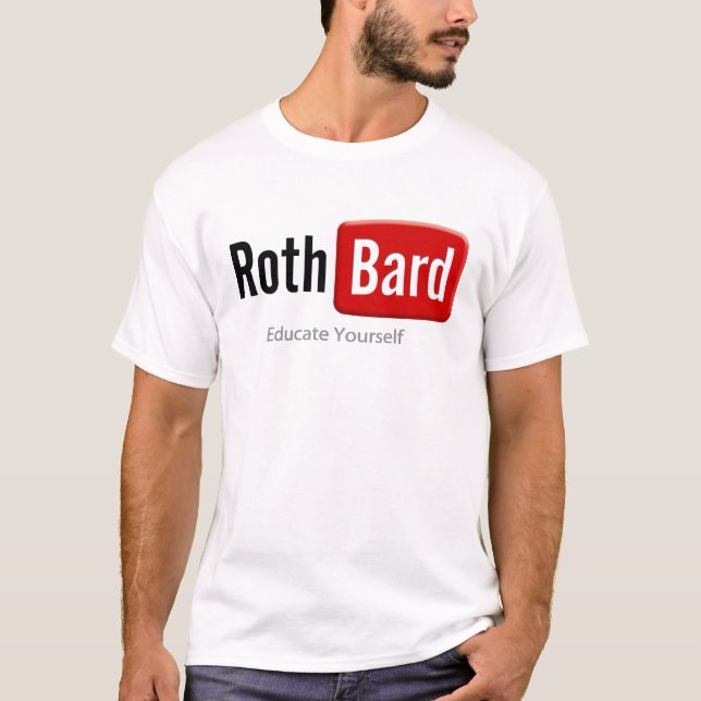 Camiseta Youtube Rothbard (Anverso)