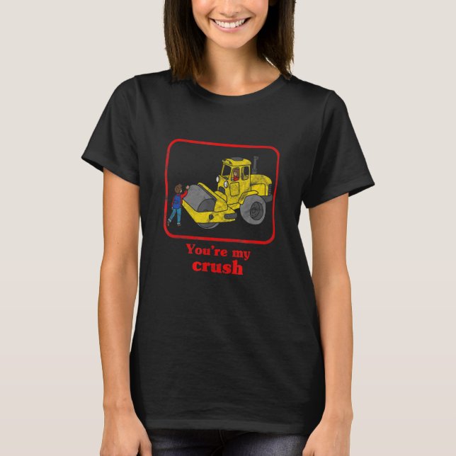 Camiseta Youu2019re mi crujiente humor negro Gótico de terr (Anverso)