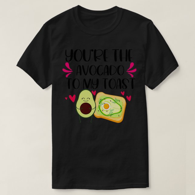 Camiseta youx27re el aguacate a mi tostada 15 (Diseño del anverso)
