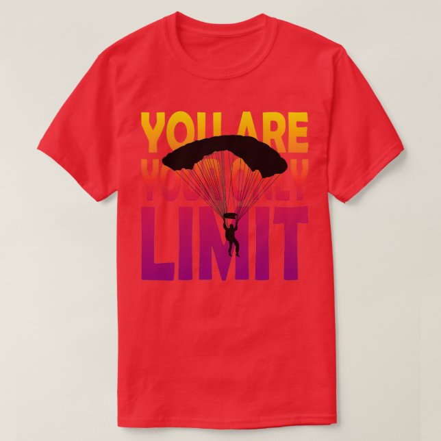 Camiseta Youx27re tu único límite para los puentes base amp (Diseño del anverso)