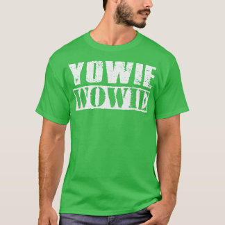 Camiseta Yowie Wowie Vintage White Text