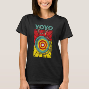 Camiseta Yoyo 70s 80s 90s Juego de Juguete Clásico Pasatiem