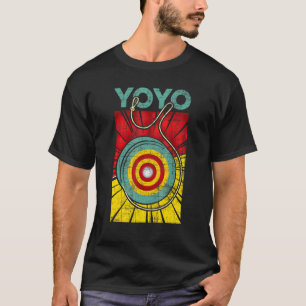Camiseta Yoyo 70s 80s 90s Juego de Juguete Clásico Pasatiem
