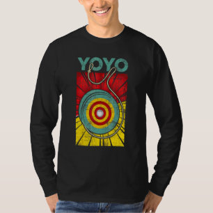 Camiseta Yoyo 70s 80s 90s Juego de Juguete Clásico Pasatiem