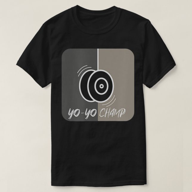 Camiseta YoYo Champ Design, Yo yo   1  (Diseño del anverso)