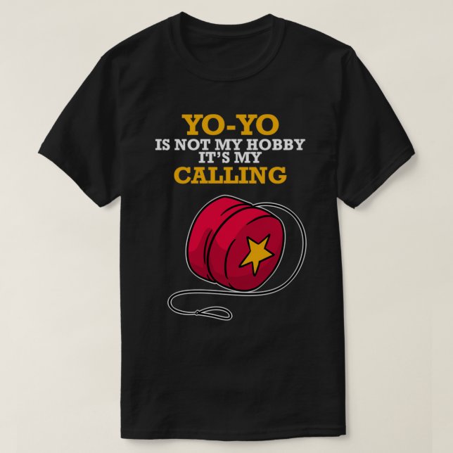 Camiseta Yoyo Es Mi Llamado Divertido Diciendo Hobby Retro  (Diseño del anverso)