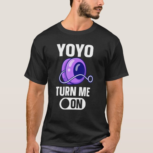 Camiseta YoYo Turn Me On Yo-Yo (Anverso)