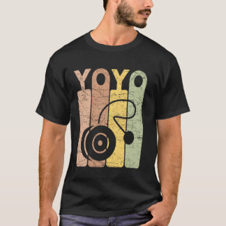 Camiseta Yoyo Vintage Jugador de Yoyo Retro Yoyoing