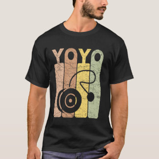 Camiseta Yoyo Vintage Jugador de Yoyo Retro Yoyoing