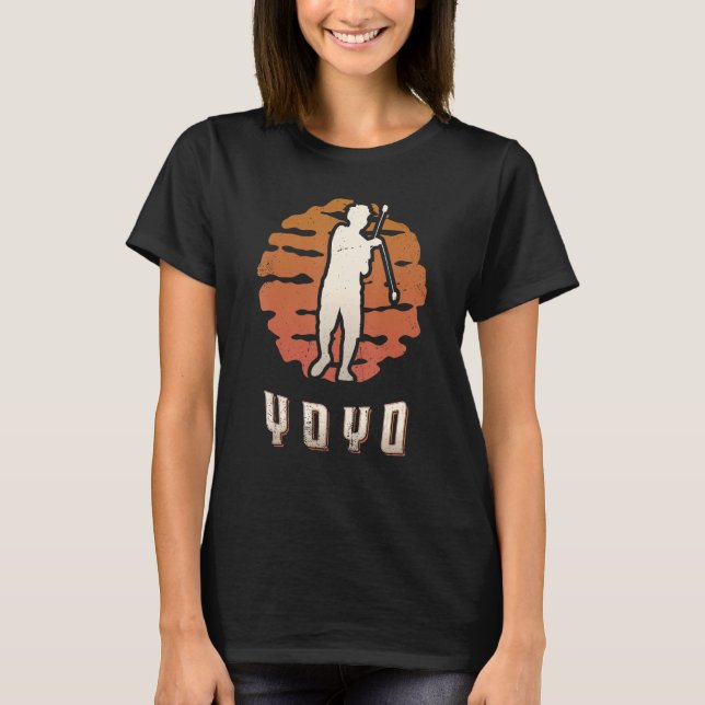 Camiseta Yoyo Vintage Retro Classic Sunset (Anverso)