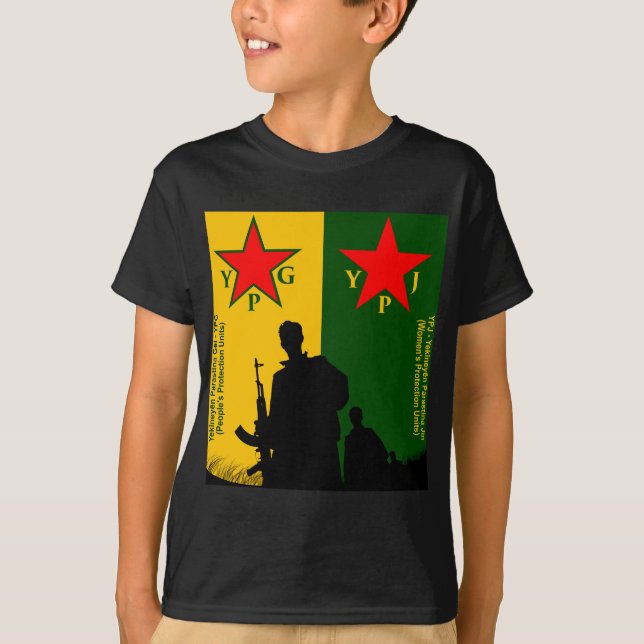 Camiseta ypg-ypj 2 (Anverso)