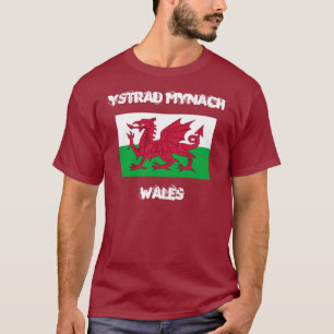 Camiseta Ystrad Mynach, Gales con bandera galesa