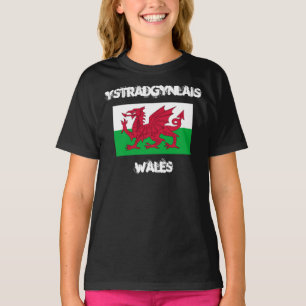 Camiseta Ystradgynlais, Gales con bandera galesa